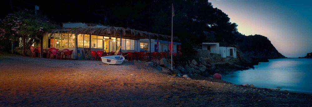 Ibiza-beach-cafe-at-dusk