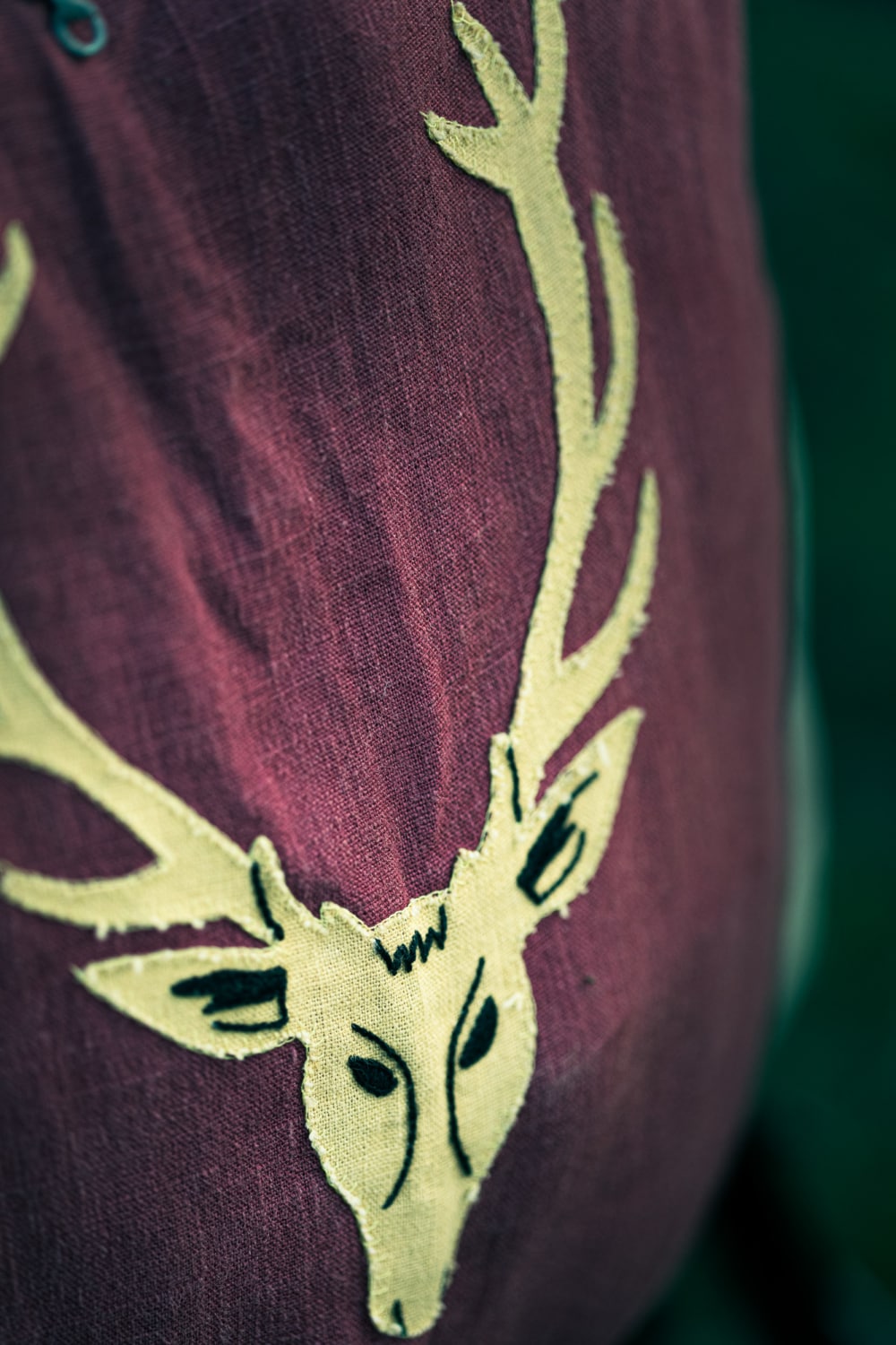 Close Up Of Legion of the Stag Medieval Fighting Group Motif