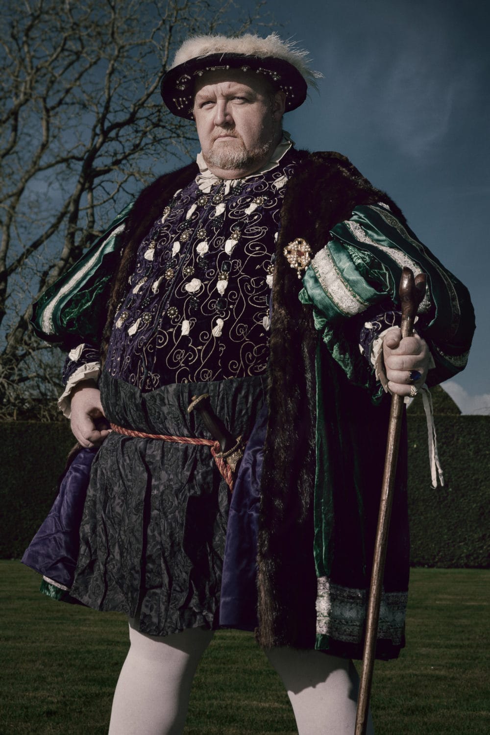 Portrait Of Good King Hal Barrington Court Somerset